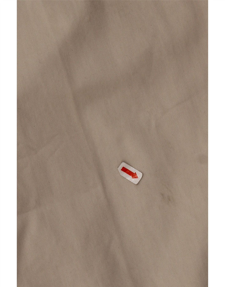 Pantaloni chino dritti da uomo Marks & Spencer W36 L33 in cotone beige