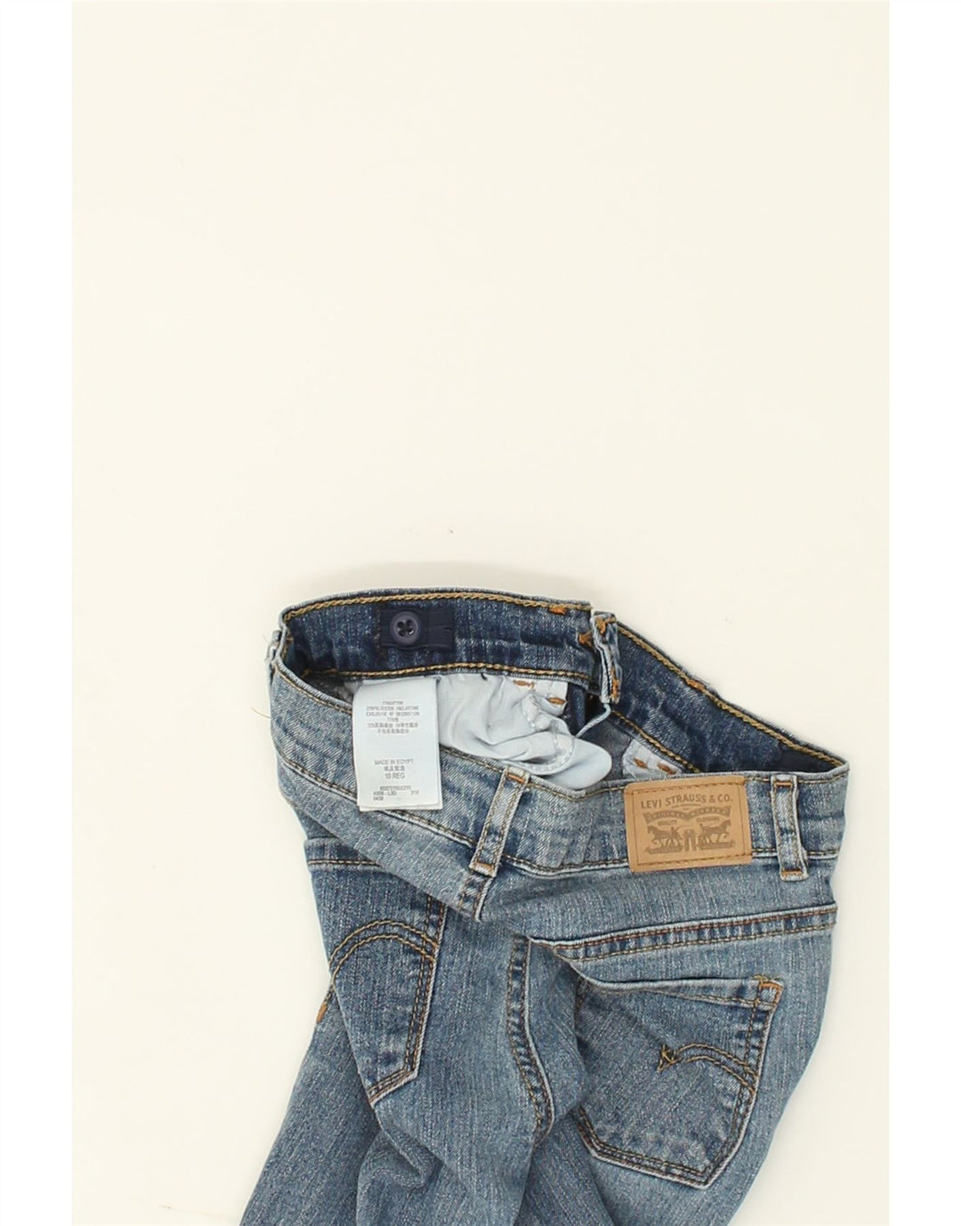LEVI'S Girls 720 Skinny Jeans 9-10 Years W24 L25  Blue Cotton | Vintage Levi's | Thrift | Second-Hand Levi's | Used Clothing | Messina Hembry 
