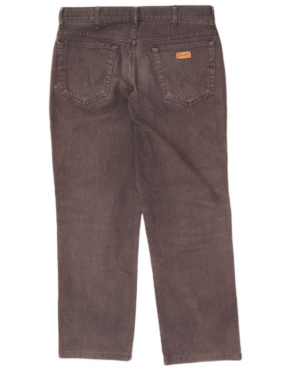 Jeans dritti da uomo Wrangler W32 L28 Grigi