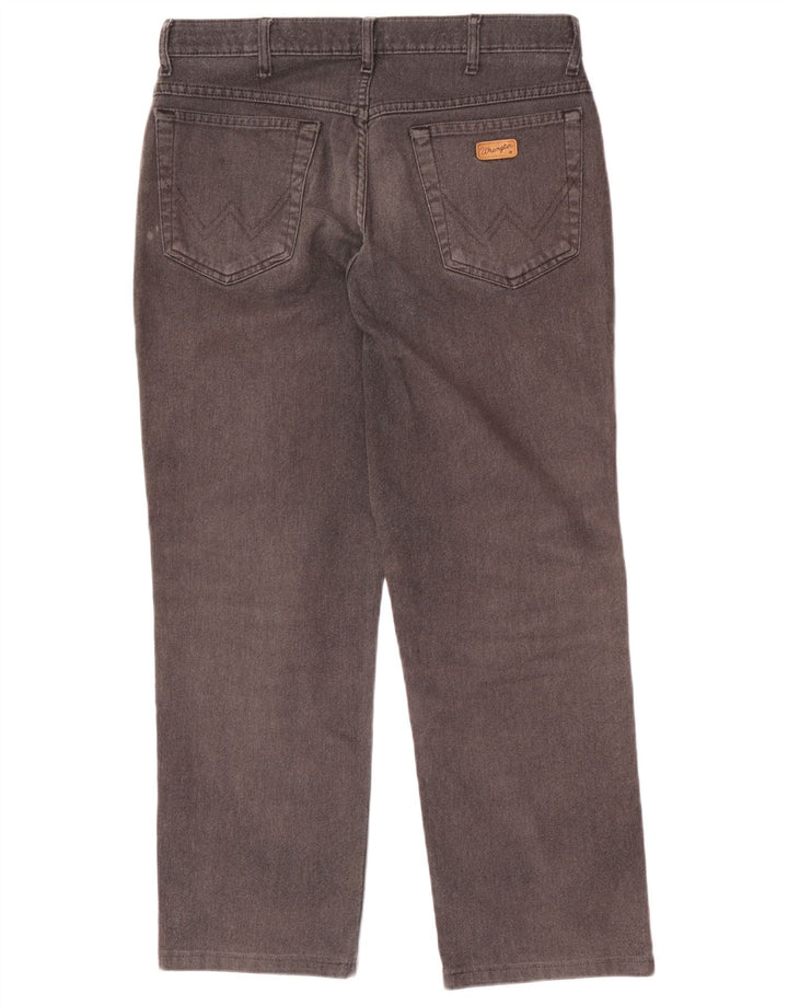 Jeans dritti da uomo Wrangler W32 L28 Grigi