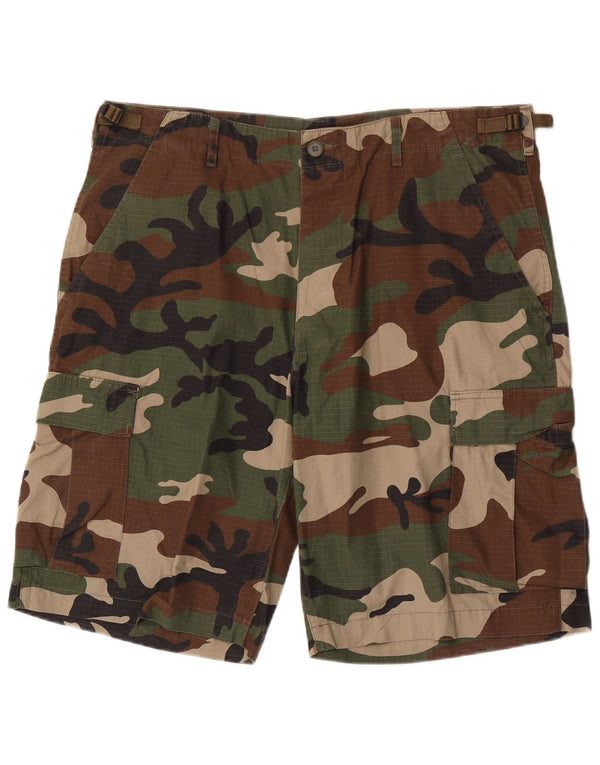 Pantaloncini cargo da uomo Mil-Tec XL W40 cotone mimetico kaki