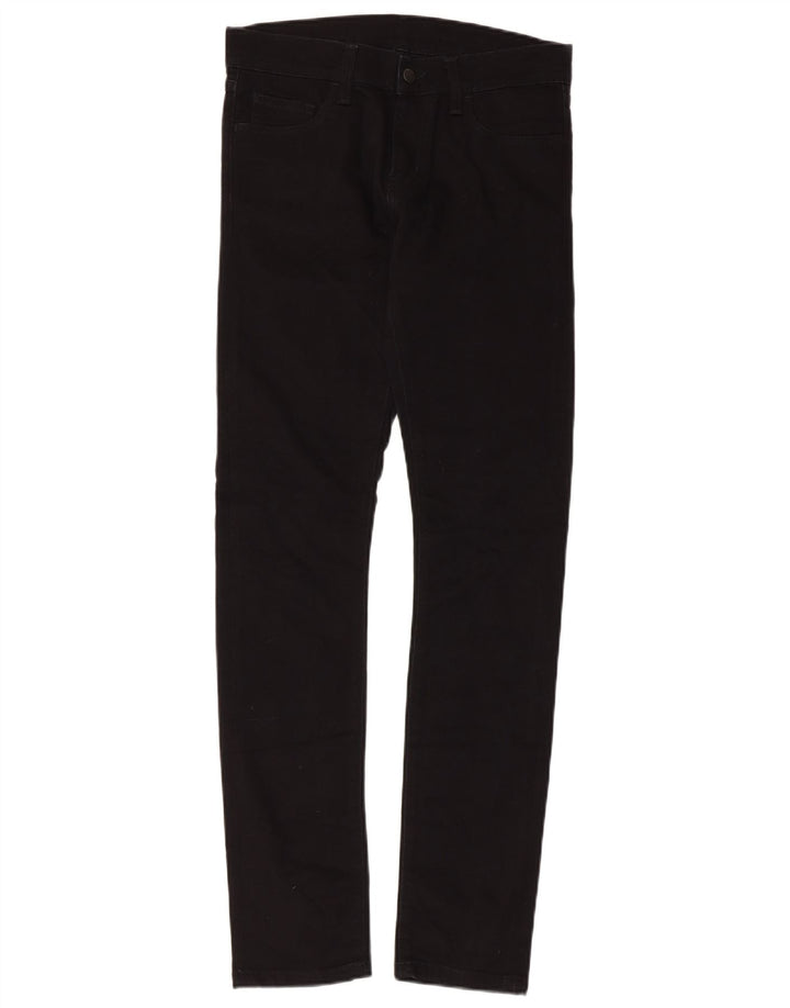Jeans slim da donna CARHARTT W28 L32 cotone nero