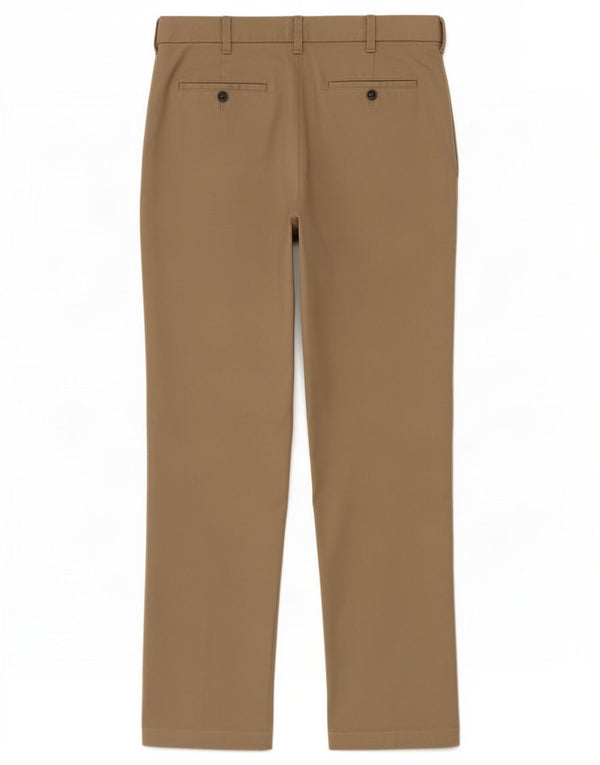 Marks & Spencer Mens Blue Harbour Regular Fit Chino Trousers W40 L33 Beige