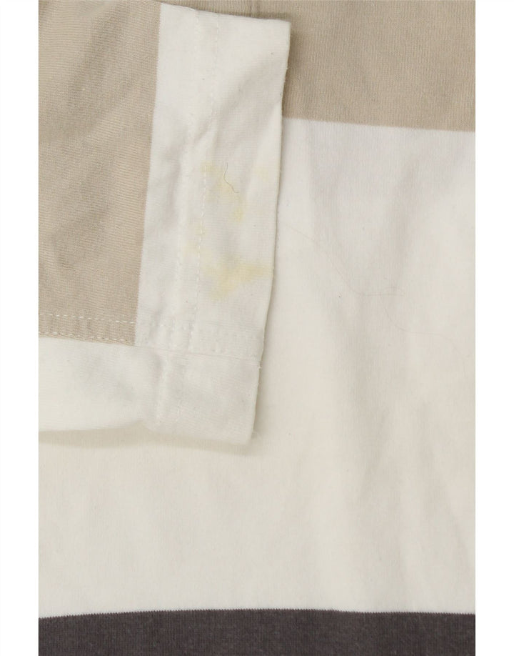 Polo da rugby a maniche lunghe con grafica PUMA da uomo, a righe grandi, multicolore