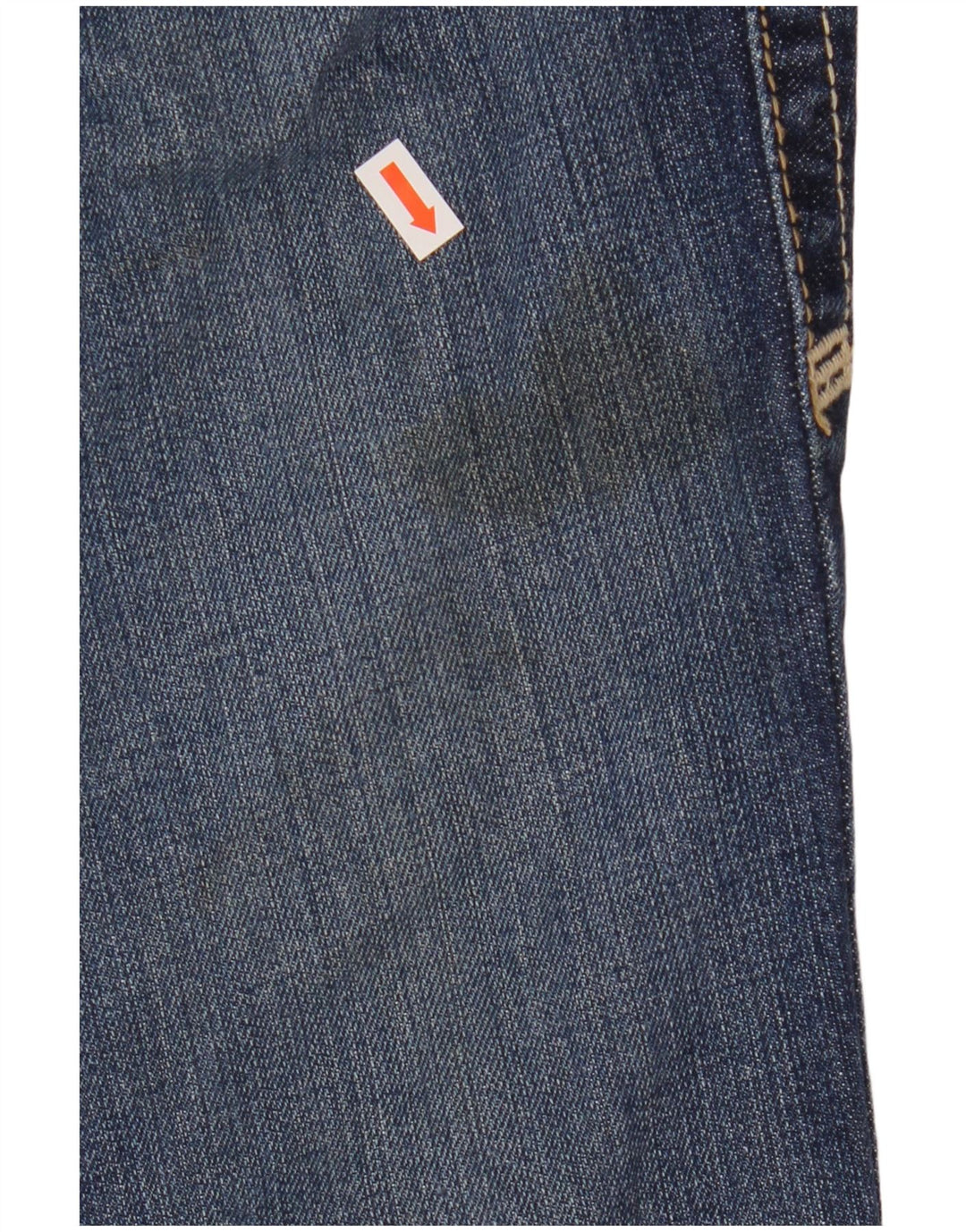 Jeans bootcut da uomo Ariat a vita media W29 L33 cotone blu
