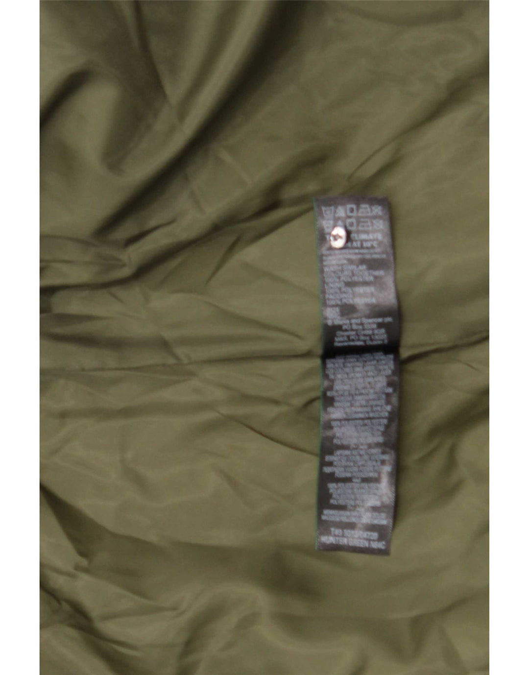 Giacca imbottita oversize con cappuccio da donna Marks & Spencer UK 10 piccola verde
