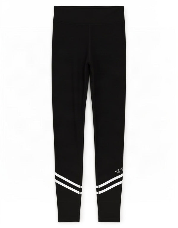 Leggings da donna Jack Wills UK 12 medio nero