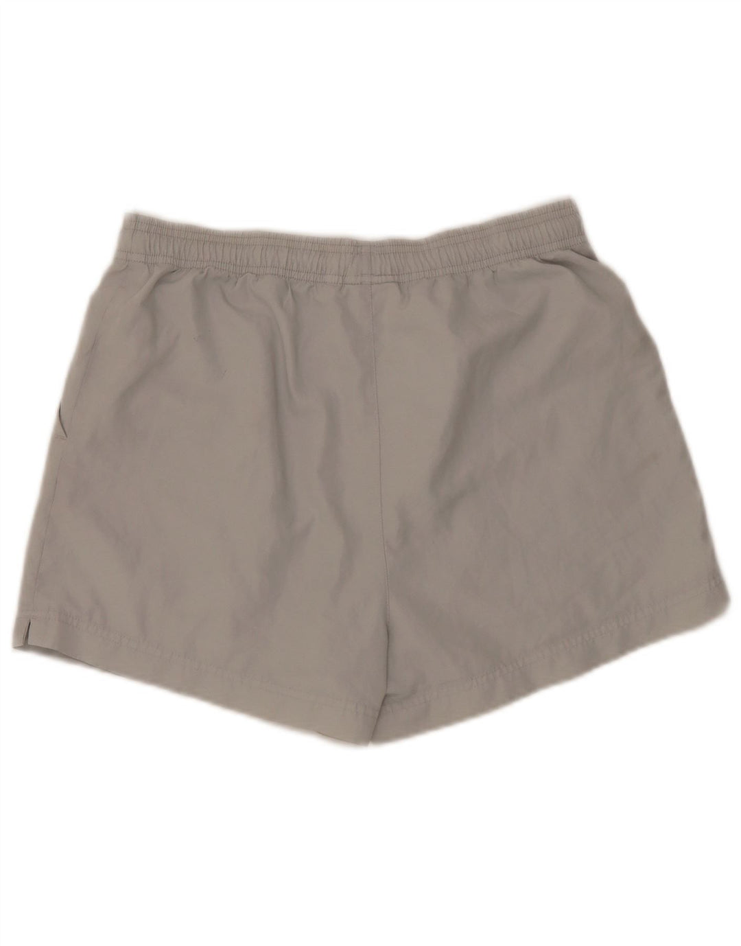 Pantaloncini sportivi Adidas da donna UK 12 poliestere grigio medio