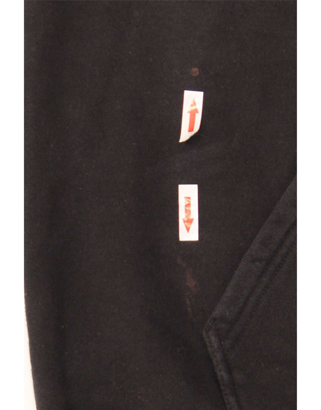 Felpa con cappuccio grafica da uomo Champion Large nera
