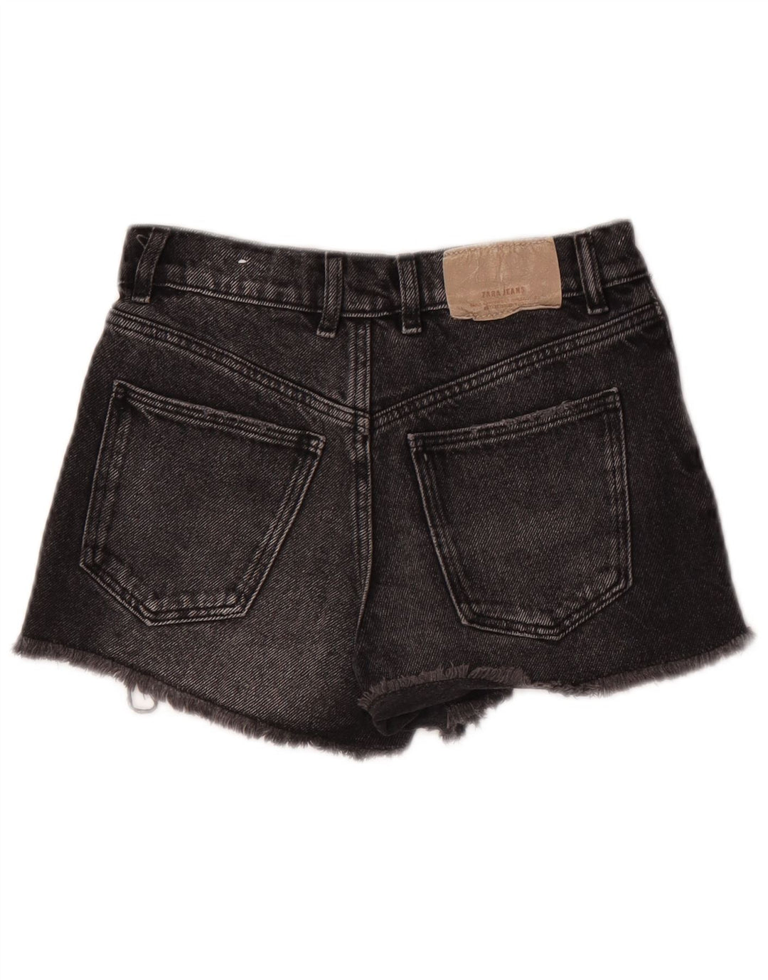 Pantaloncini di jeans per ragazze Zara 9-10 anni W26 Neri