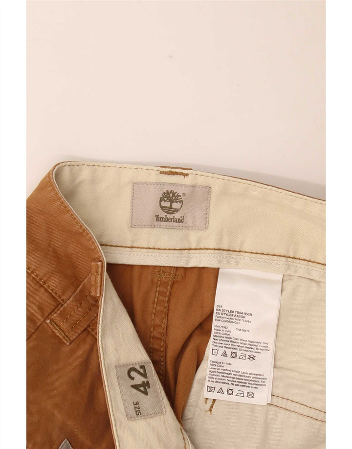 Pantaloncini cargo da uomo Timberland W42 2XL cotone marrone