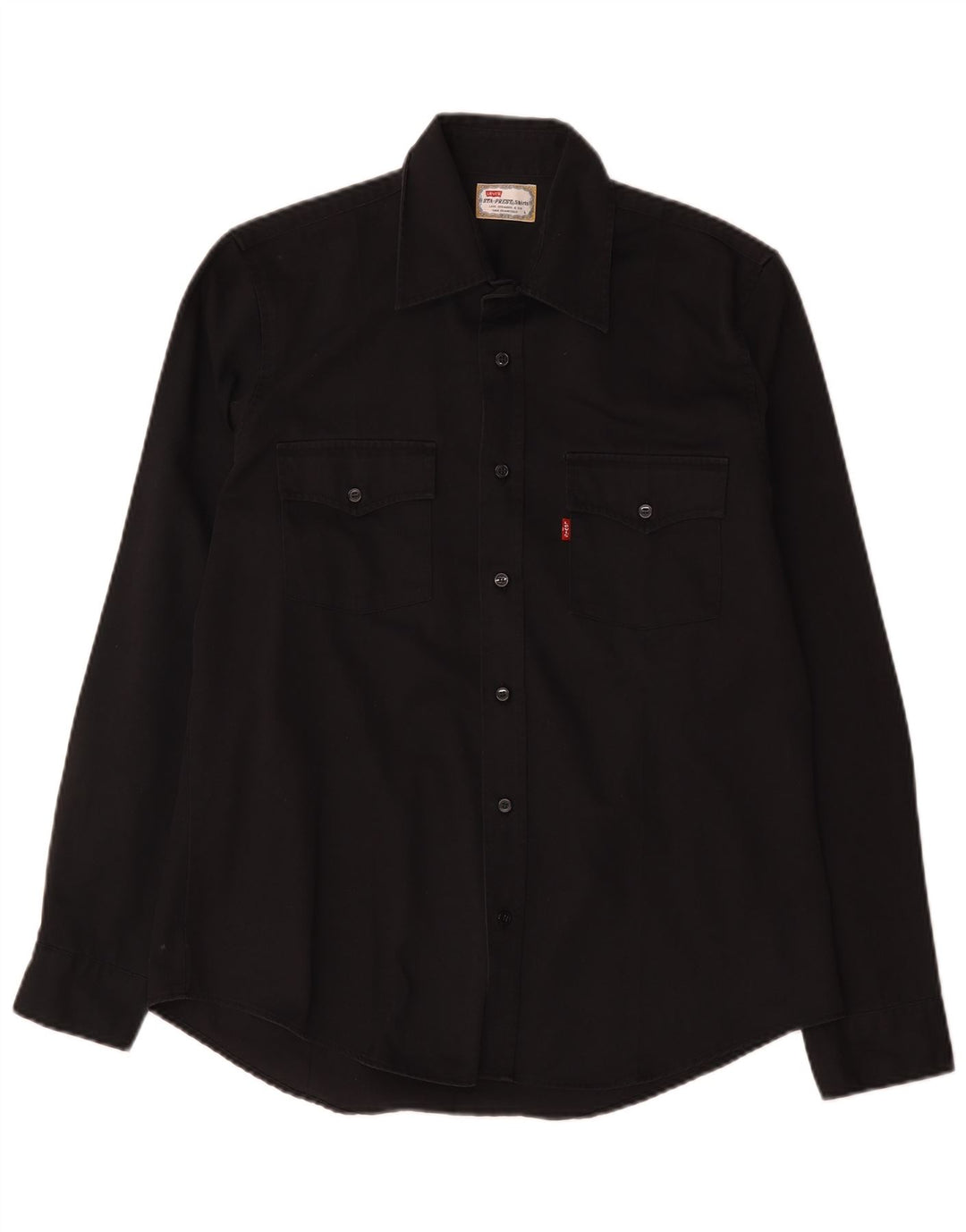 Camicia Levi's Uomo Large Nera in cotone