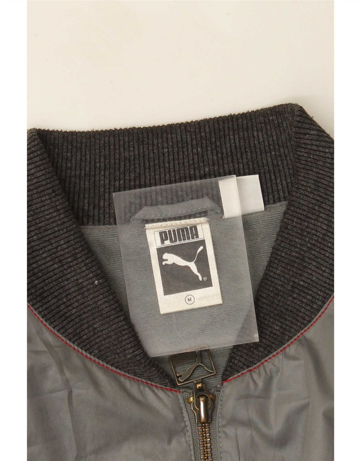 Giacca bomber da uomo Puma UK 38 blocco colore grigio medio