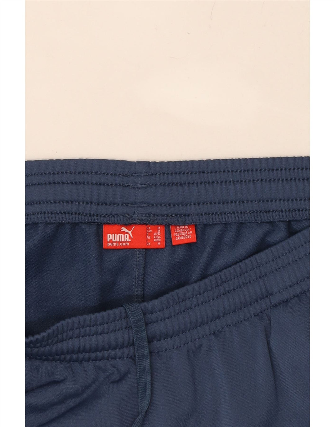 PUMA Mens Tracksuit Trousers Medium  Navy Blue Vintage Puma and Second-Hand Puma from Messina Hembry 