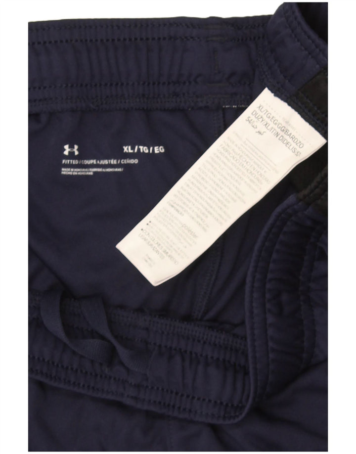 Pantaloncini sportivi da uomo Under Armour XL blu navy in poliestere color block