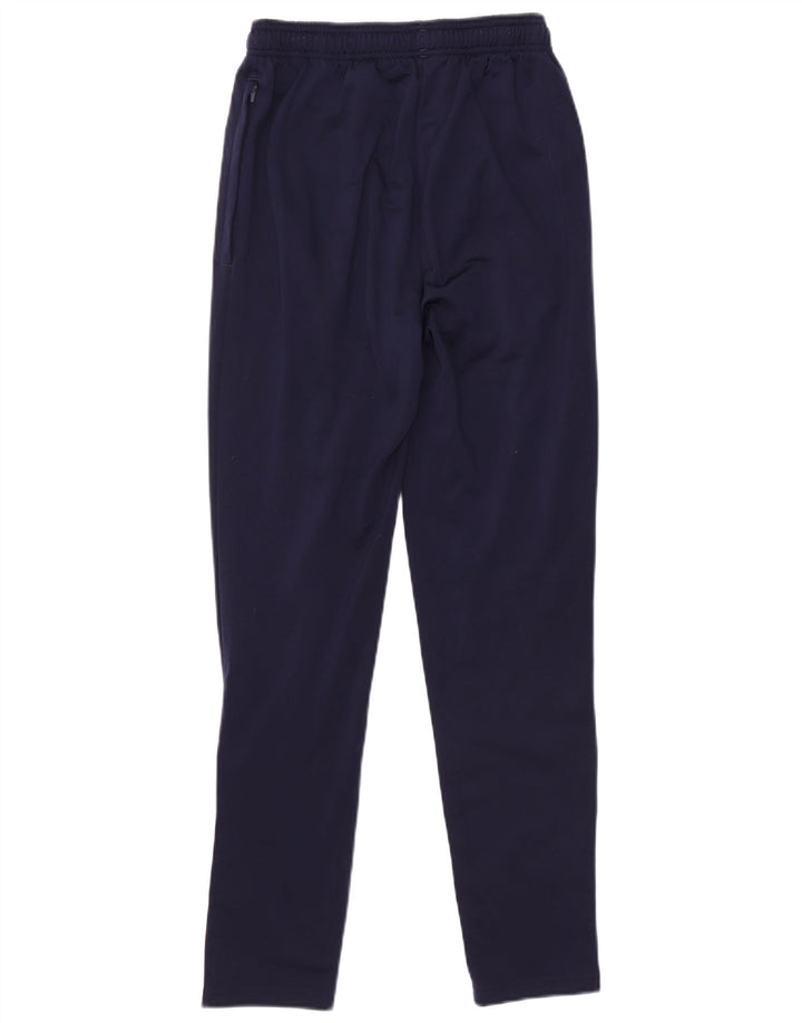 Pantaloni da tuta da uomo Puma Medium in poliestere blu navy