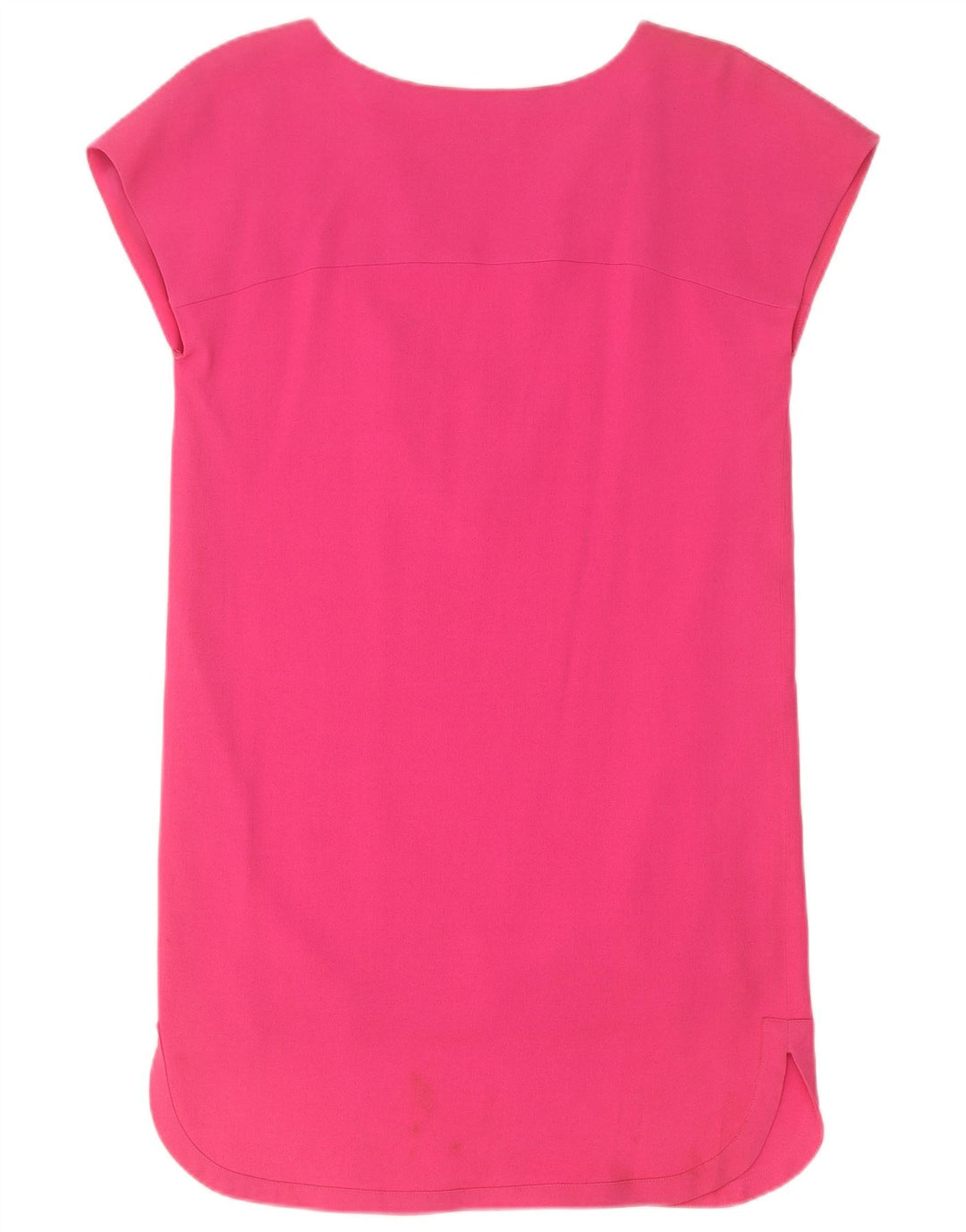 Abito a trapezio senza maniche da donna Pinko UK 10 piccolo acetato rosa