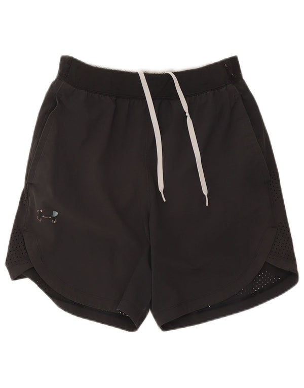 Pantaloncini sportivi Under Armour da donna Heat Gear UK 14 medio nero
