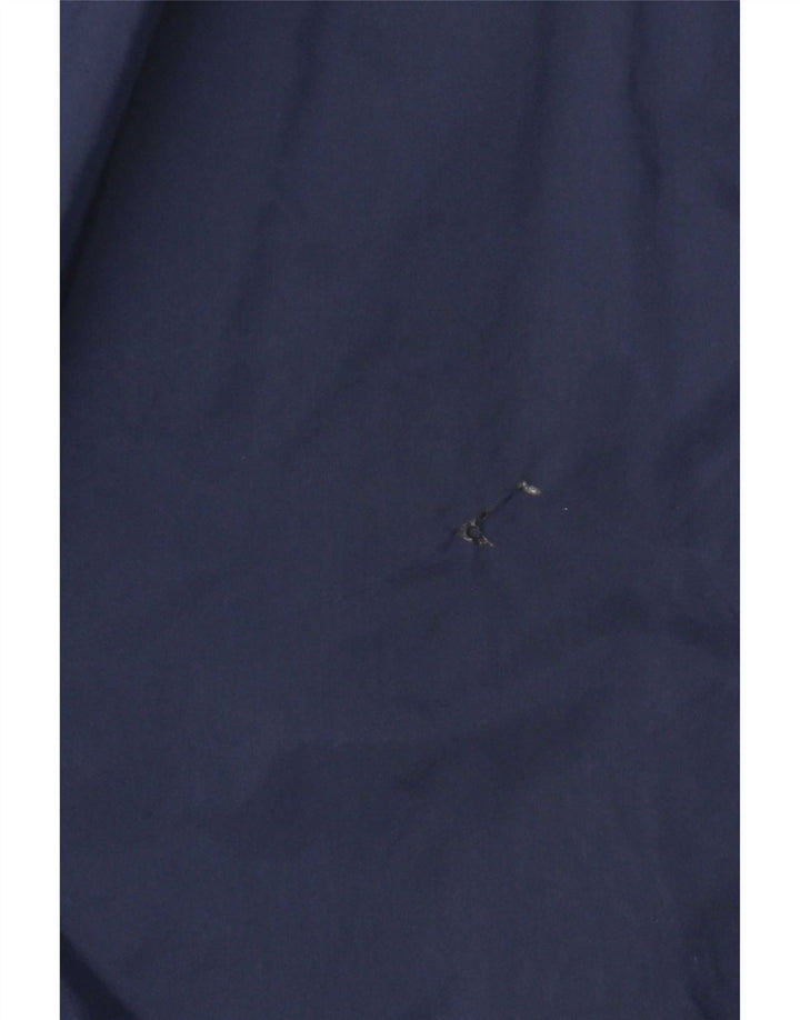 Pantaloni impermeabili da jogging da donna K-Way UK 14 medio blu navy a righe
