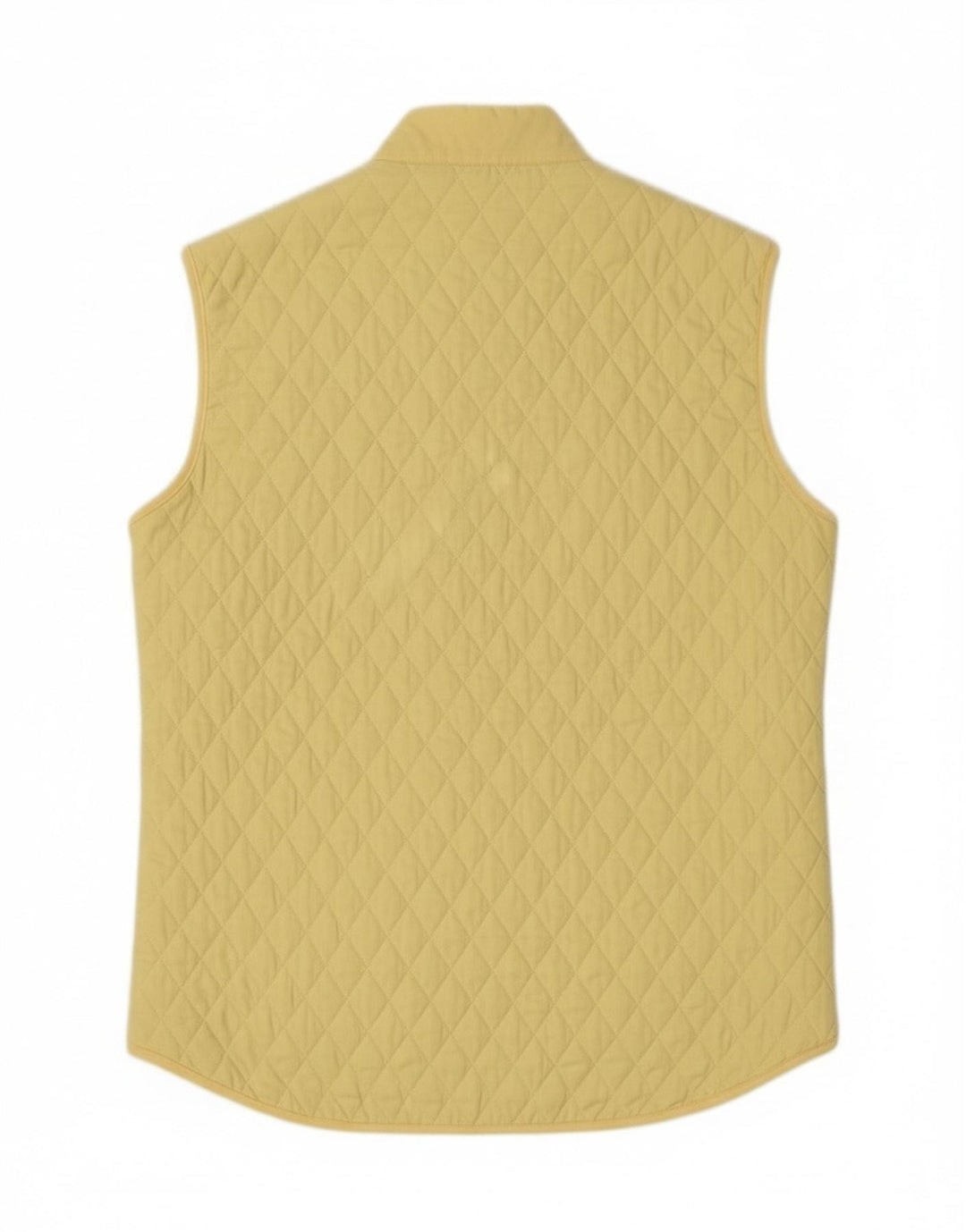 Gilet Trapuntato Donna Conte of Florence IT 40 Small Giallo Poliestere