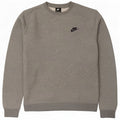 Felpa da uomo Nike Maglione piccolo grigio cotone screziato