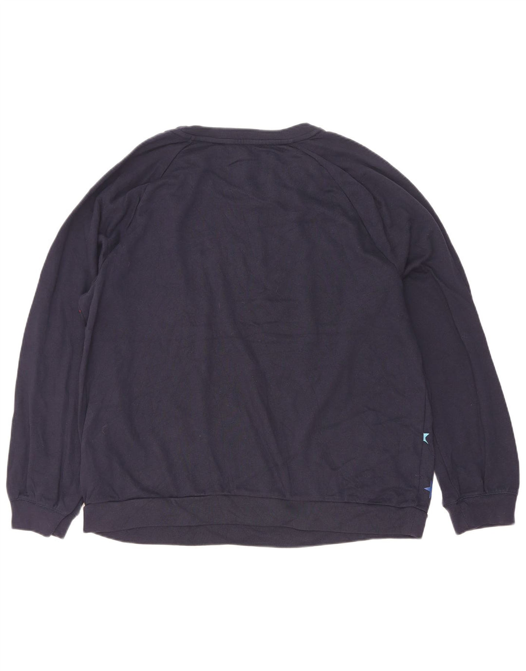 Felpa da donna con motivo astratto Gap, maglione UK 18 XL, cotone blu navy