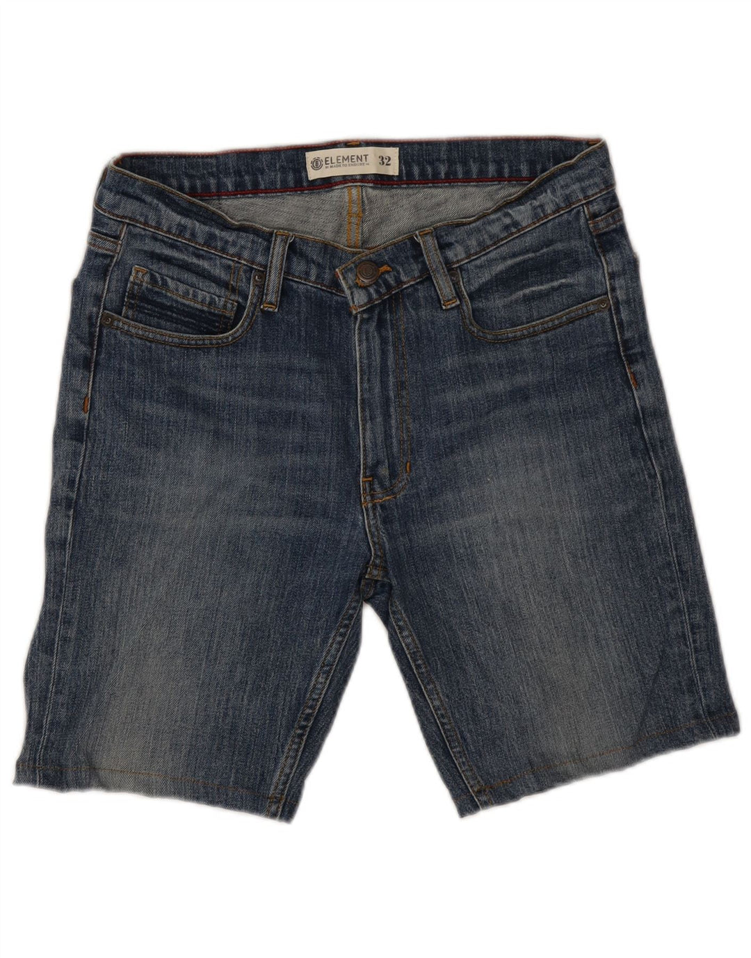 Pantaloncini di jeans da uomo Element W32 Blu medio