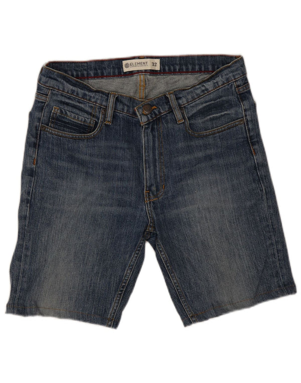 Pantaloncini di jeans da uomo Element W32 Blu medio