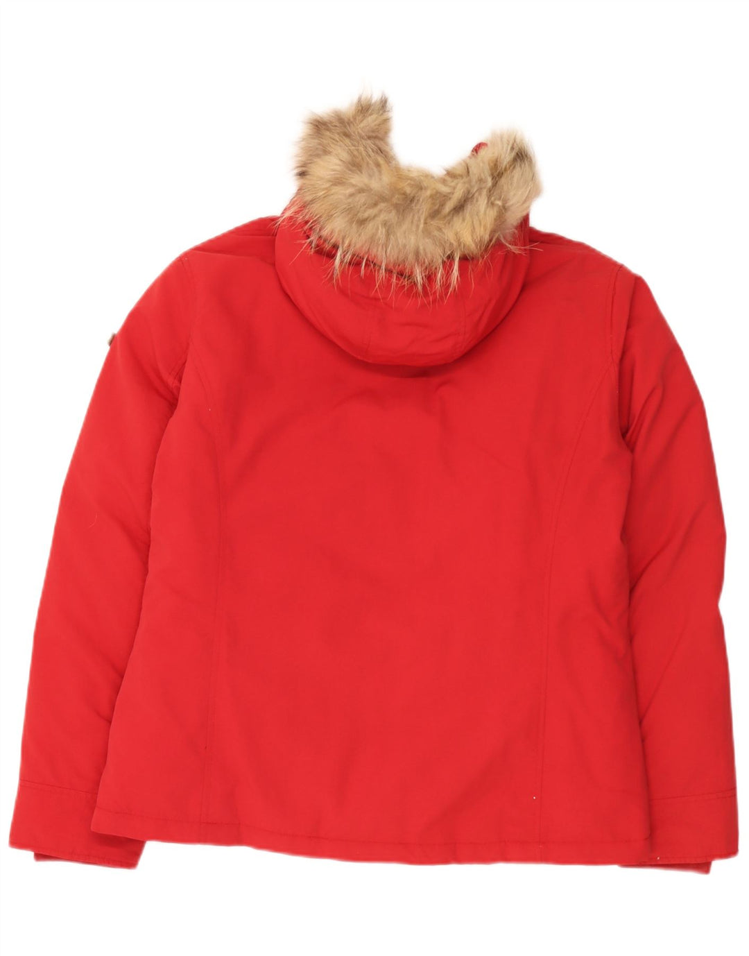 Giacca imbottita con cappuccio da uomo Rifle UK 44 2XL Rosso Poliammide