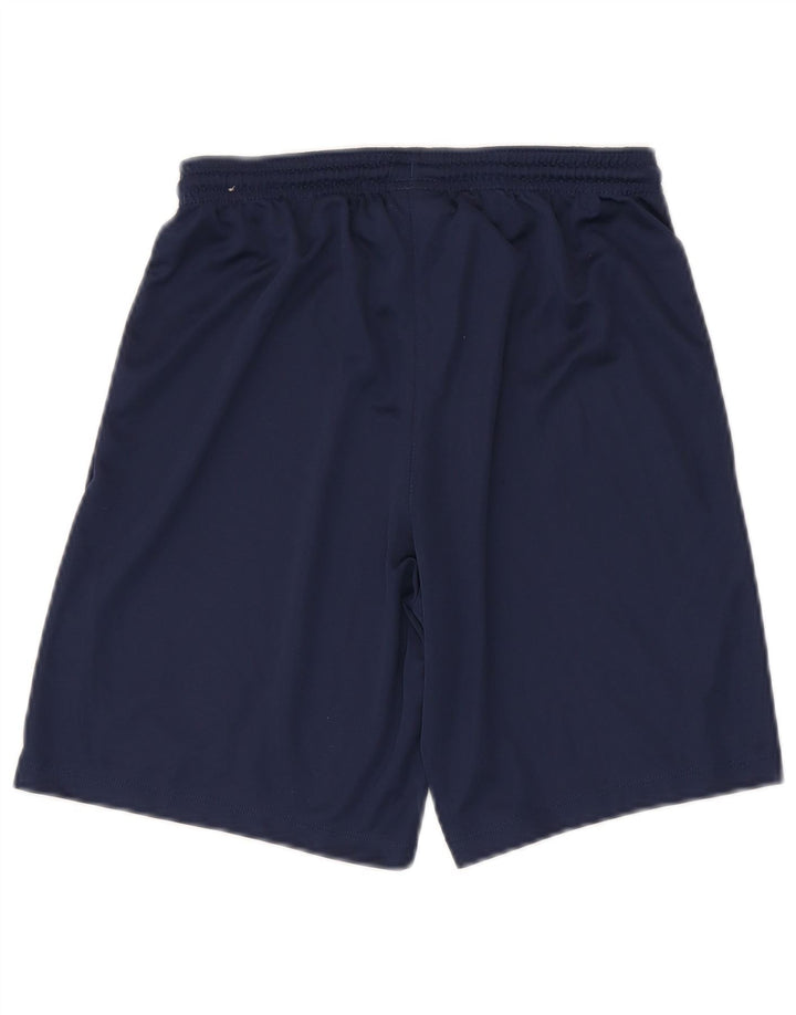 Pantaloncini sportivi Nike Dri Fit Slim Fit da uomo, piccoli, in poliestere blu navy
