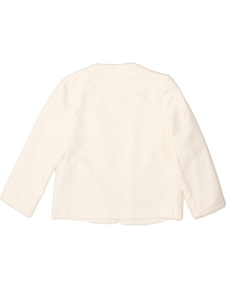 GUESS Girls Blazer Jacket 14-15 Years Large White Polyester Vintage Guess and Second-Hand Guess from Messina Hembry 