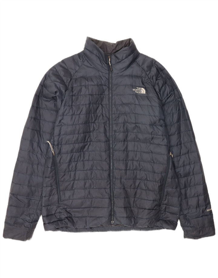 Giacca imbottita da uomo The North Face UK 42 XL Nylon blu navy