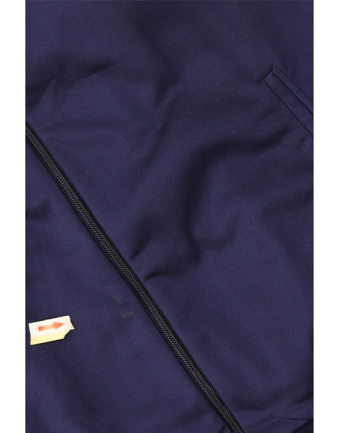 Giacca sportiva ASICS da uomo con grafica, giacca grande, blu navy, in poliammide