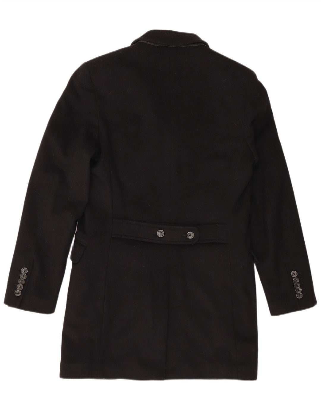 Cappotto da uomo Guess By Marciano UK 36 piccolo in lana nera