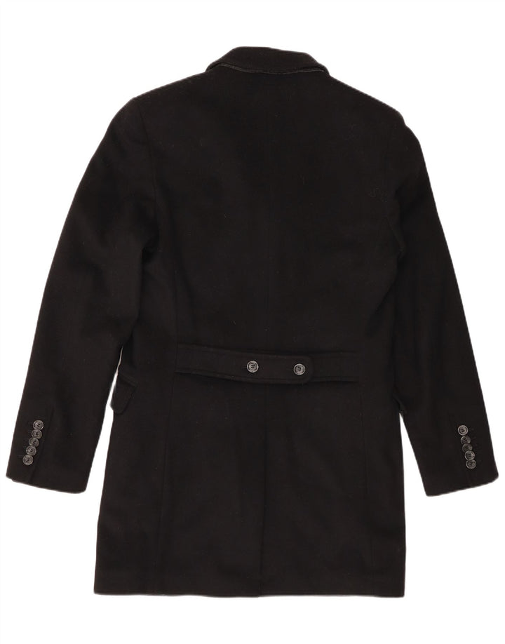 Cappotto da uomo Guess By Marciano UK 36 piccolo in lana nera