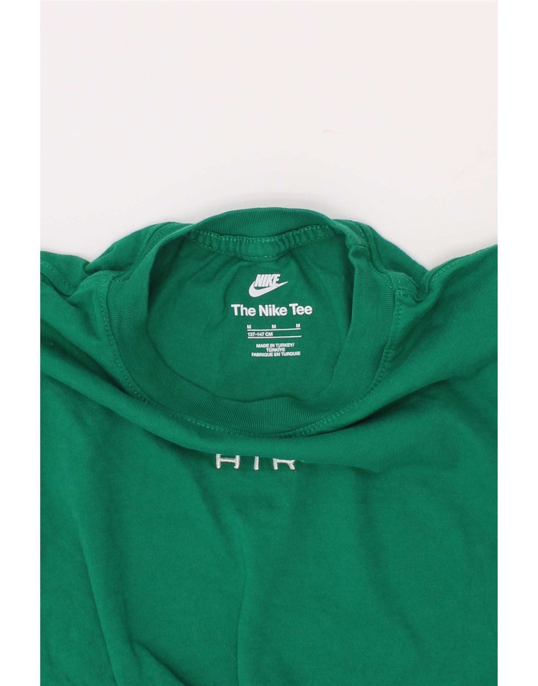 T-shirt grafica Nike per ragazzi, 10-11 anni, verde medio