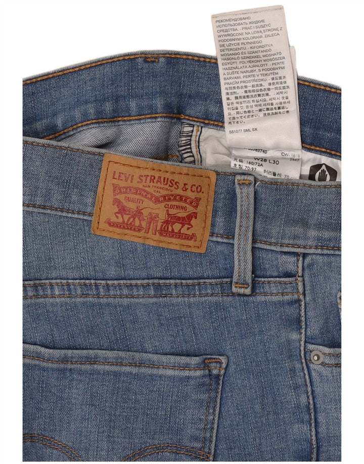 Jeans skinny da donna Levi's W28 L30 cotone blu