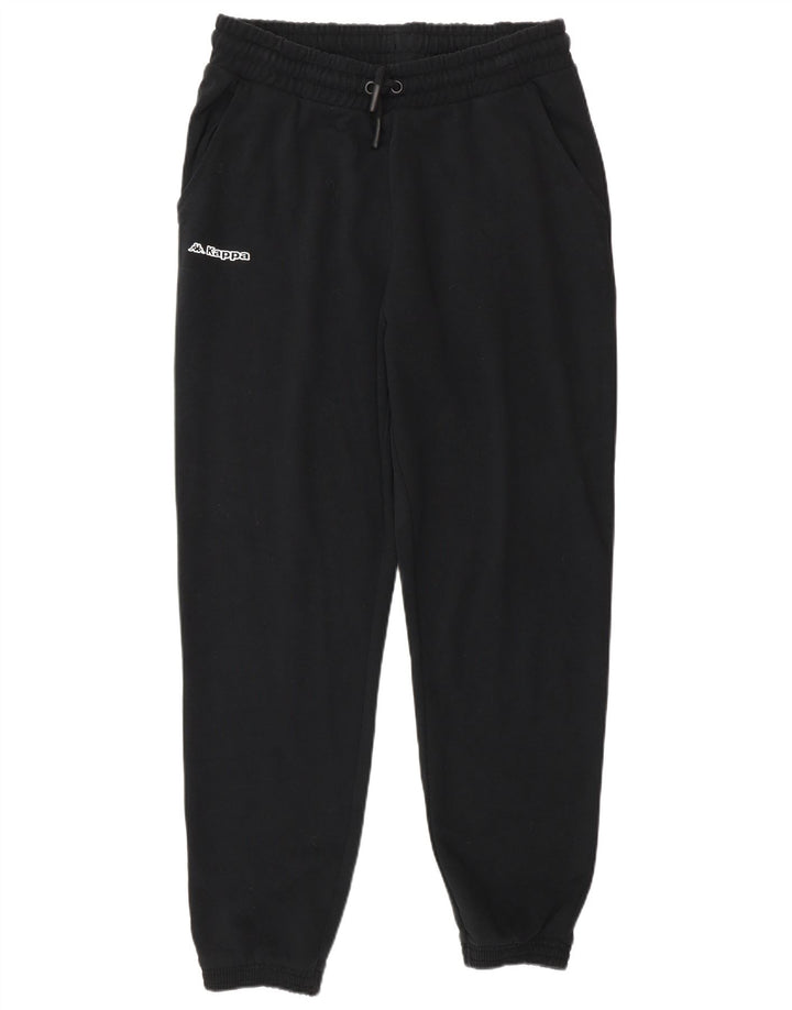 Pantaloni da tuta da uomo Kappa Joggers Large in cotone nero