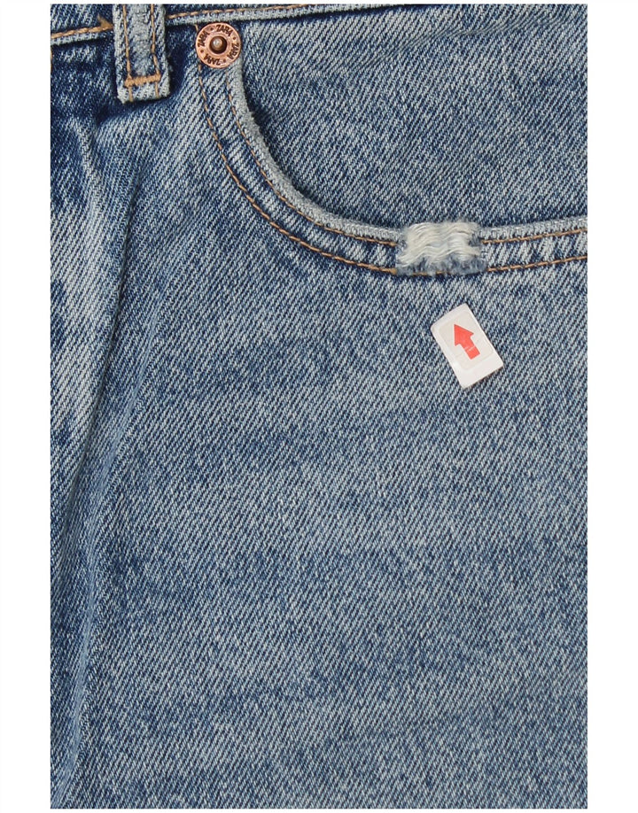 Pantaloncini di jeans da donna Zara EU 38 piccoli W28 blu