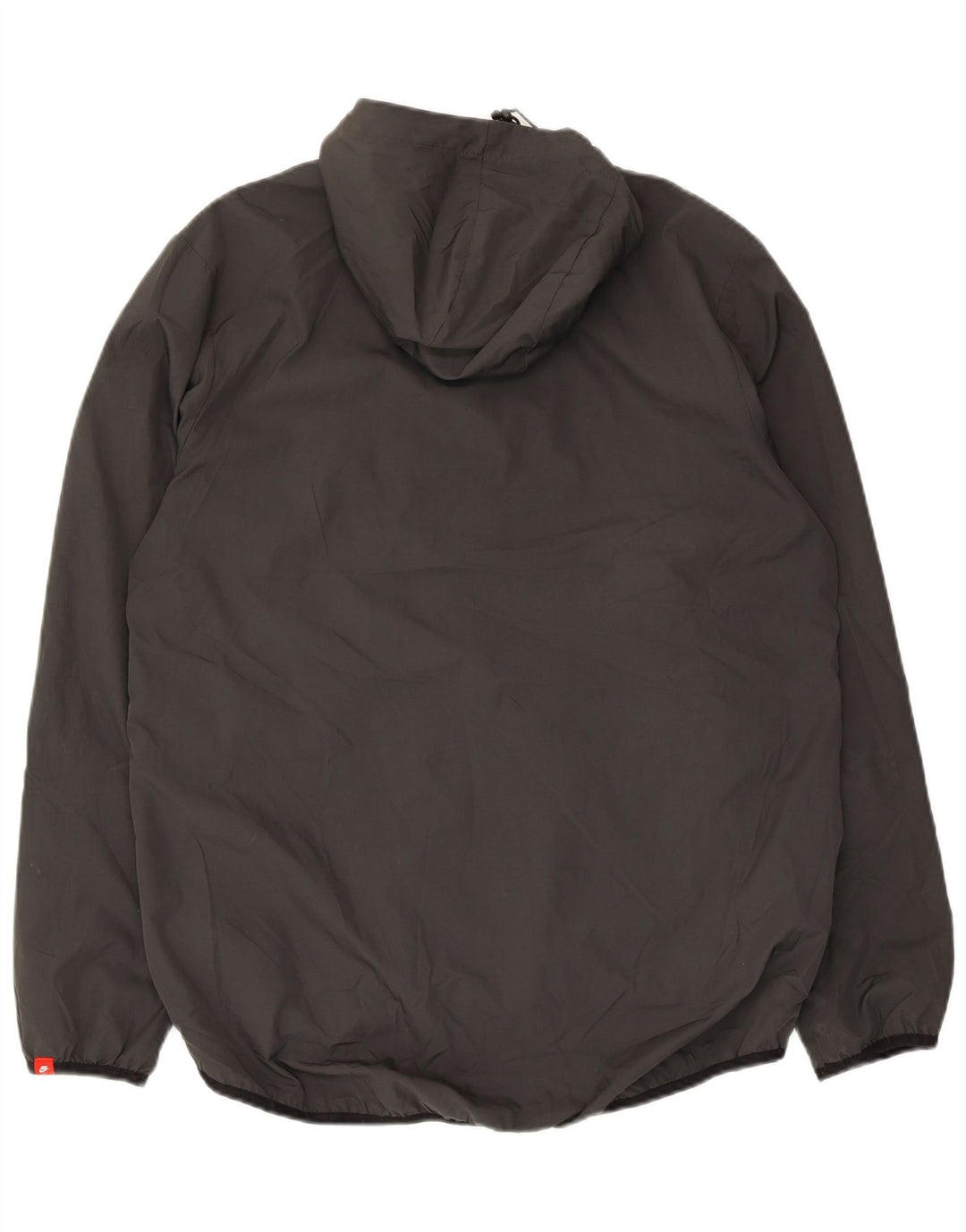 Giacca antipioggia con cappuccio da uomo Nike UK 38 medio nero poliestere