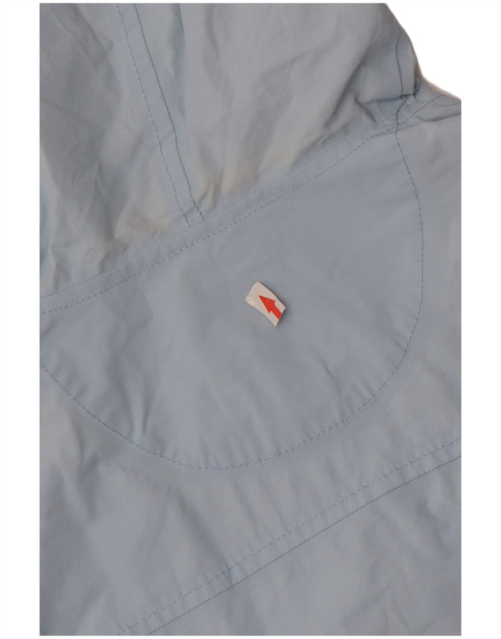 Giacca antipioggia oversize con cappuccio da donna Napapijri UK 10 piccola blu