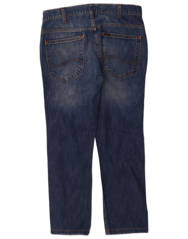 Jeans dritti Lee Knox da uomo W33 L28 cotone blu