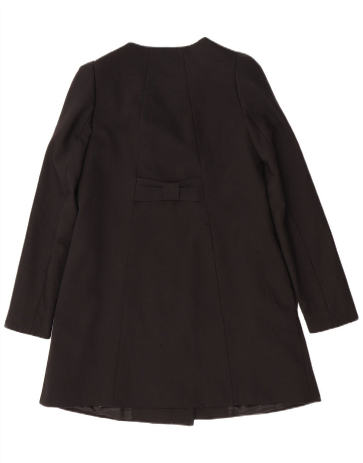Cappotto doppiopetto da donna Zara UK 6 XS poliestere nero