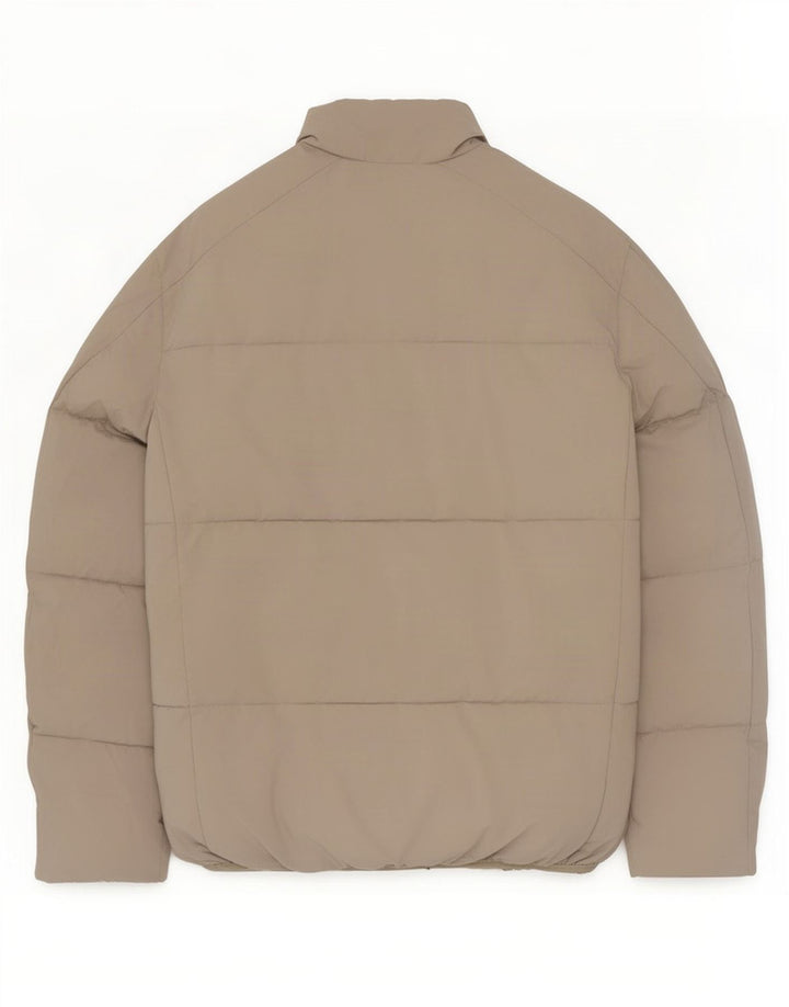 Giacca imbottita da uomo Zara UK 36 piccola in nylon grigio