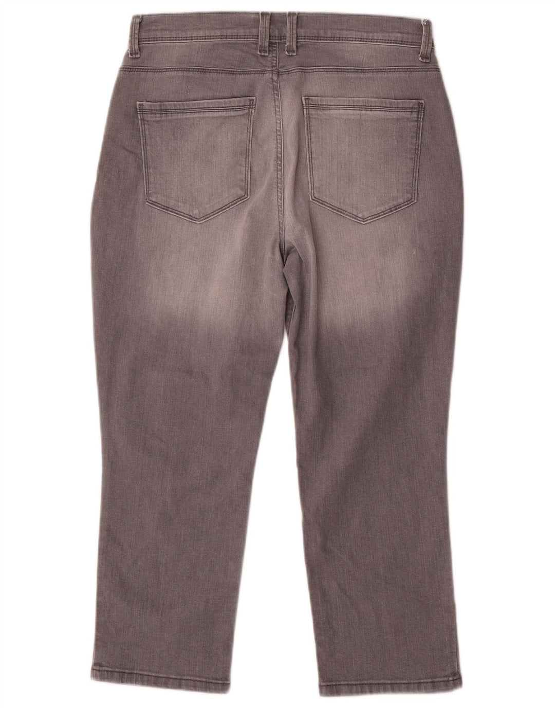 Jeans LEE Petite Capri da donna US 10 Large W32 L23 Cotone grigio