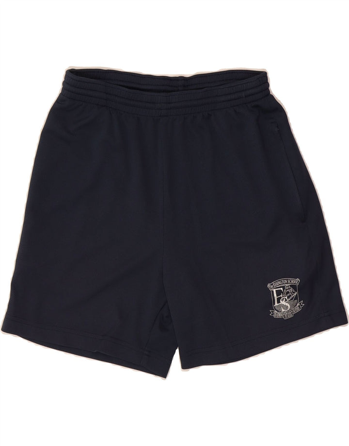 CHAMPION Boys Sport Shorts 13-14 Years Navy Blue Polyester Vintage Champion and Second-Hand Champion from Messina Hembry 