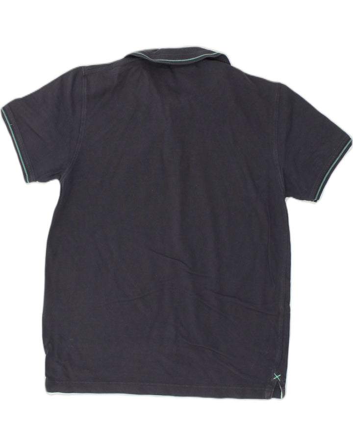 LEE Mens Polo Shirt Large Navy Blue Cotton | Vintage Lee | Thrift | Second-Hand Lee | Used Clothing | Messina Hembry 
