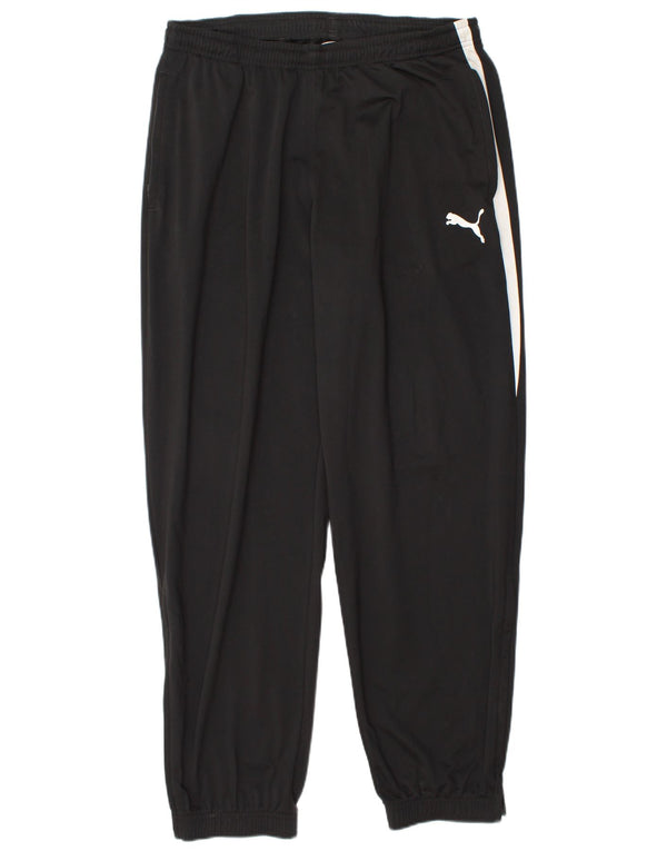 Pantaloni da tuta da uomo Puma Joggers grandi neri in poliestere