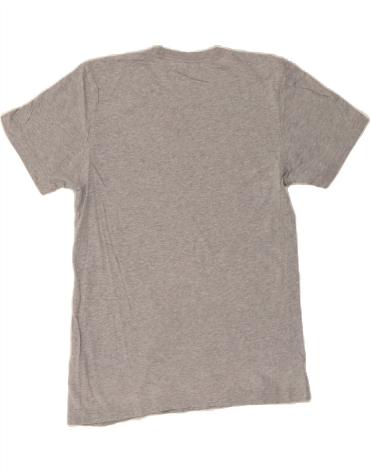 ADIDAS Mens Graphic T-Shirt Top Small Grey Cotton Vintage Adidas and Second-Hand Adidas from Messina Hembry 