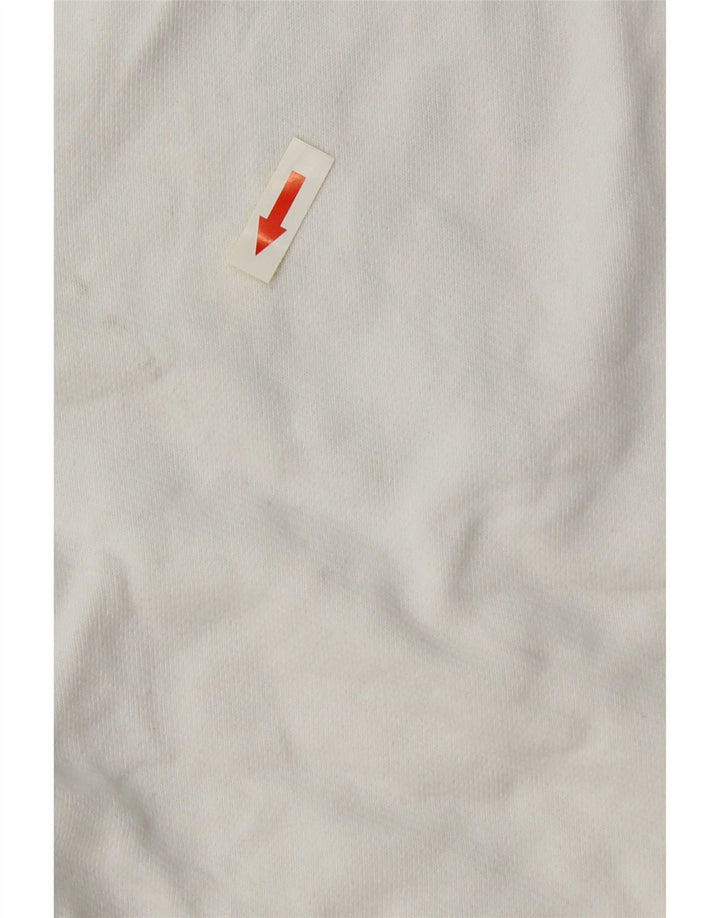 Maglione con cappuccio grafico da uomo Levi's piccolo in cotone bianco